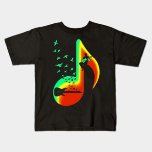 Music Guitar Player Kids T-Shirt